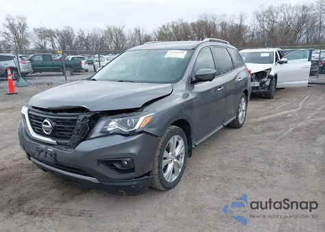 2018 Nissan Pathfinder Sl from USA, damaged, VIN 5N1DR2MM0JC666187